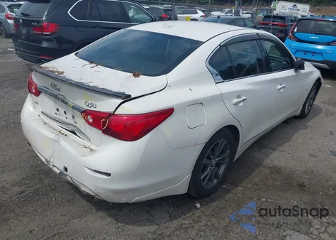 2015 Infiniti Q50 Premium из США, поврежденный, VIN JN1BV7AR5FM390985